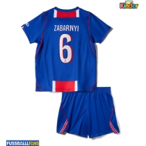 Paris Saint-Germain Ilya Zabarnyi #6 Heimtrikotsatz Kinder 2026-27 Kurzarm (+ Kurze Hosen)